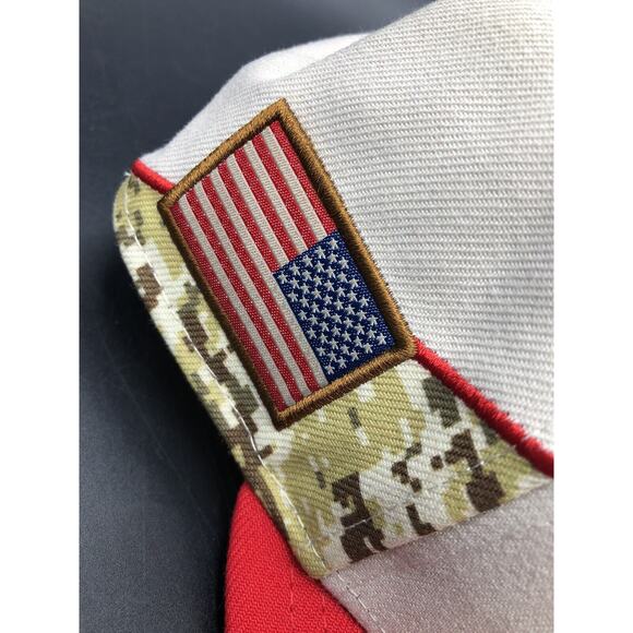 NEW ERA KANSAS CITY CHIEFS MENS TAN 2023 SALUTE TO SERVICE 59FIFTY FITTED HAT - Picture 2 of 15